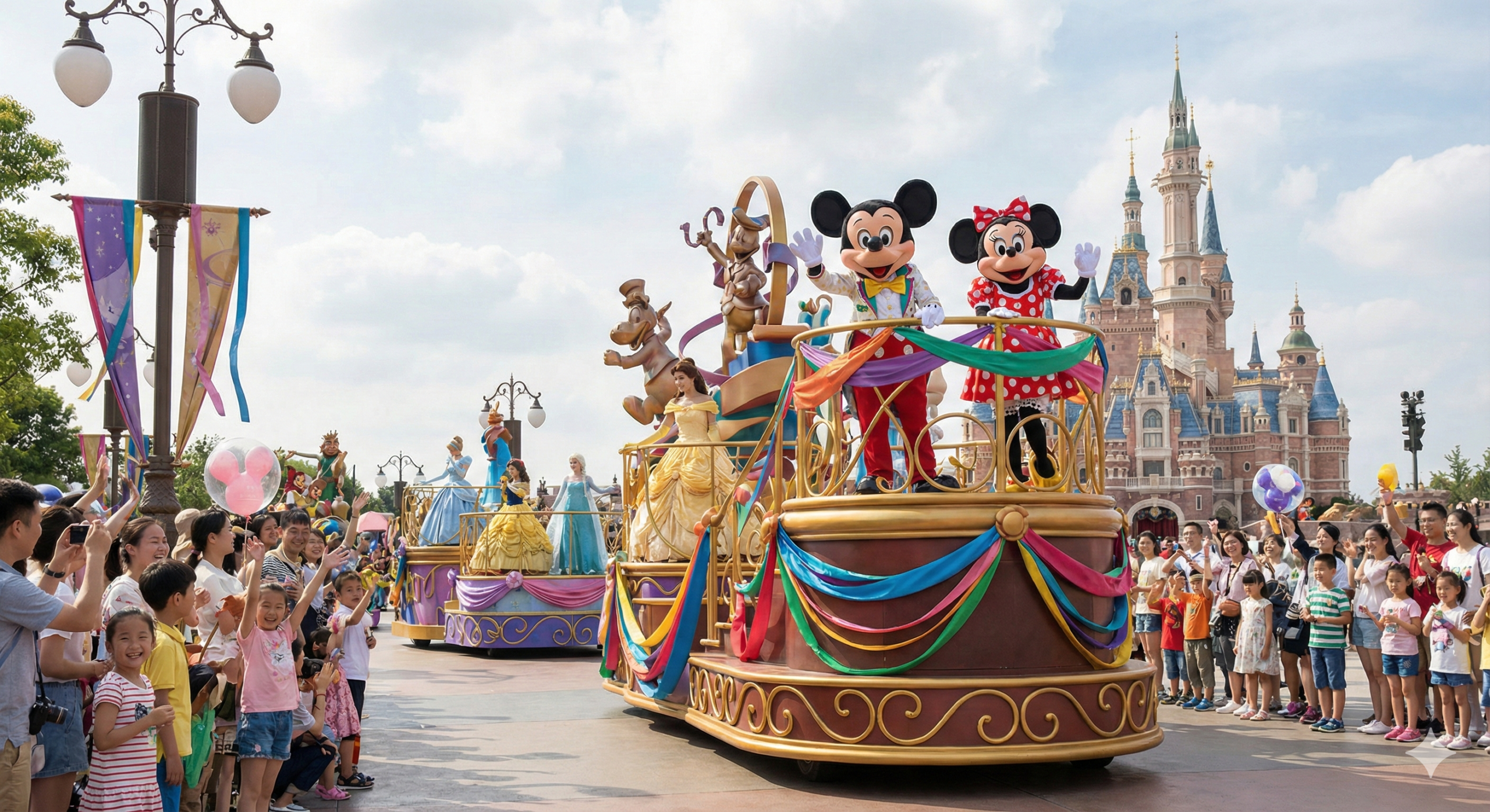 Shanghai Disney Resort Castle family trip