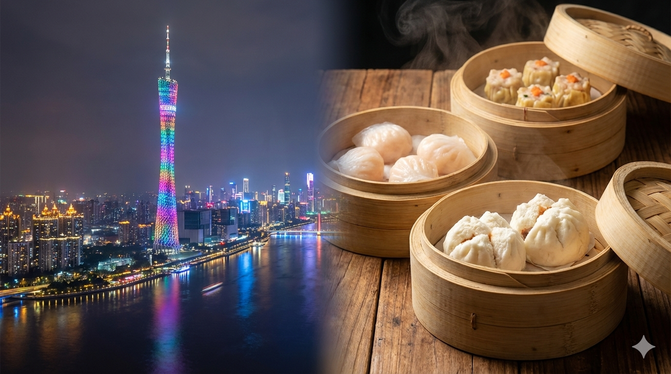 Guangzhou Dim Sum Feast and Canton Culture