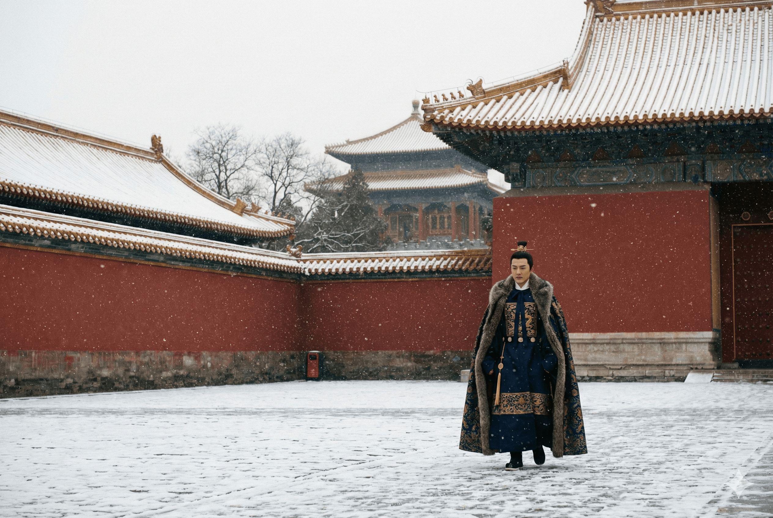 Forbidden City aerial view