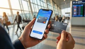 alipay tourist use without chinese bank account 2026 interface showing Visa card binding.