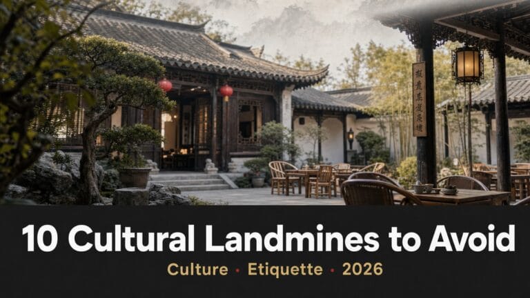 10 Cultural Landmines to Avoid: Why Green Hats, Clocks, and Number 4 Are Dangerous