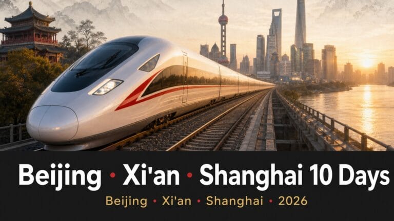 Beijing Xi’an Shanghai 10-Day Visa-Free Itinerary: 2026 Logistics Guide