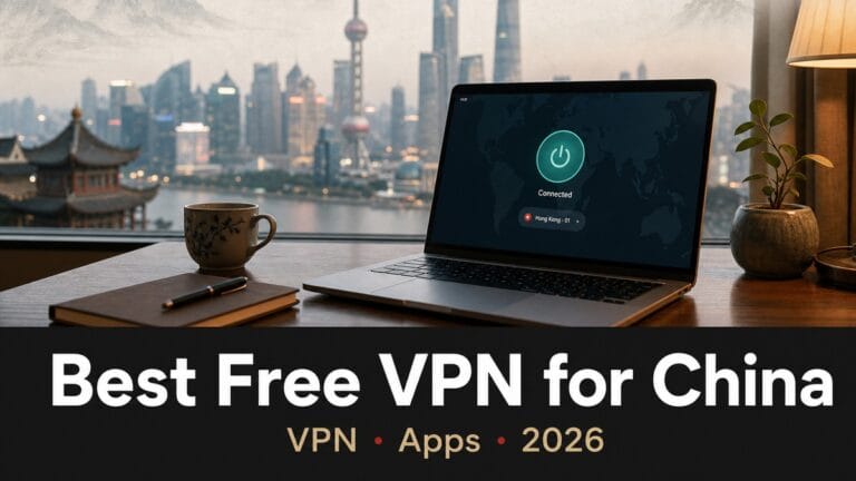 Best Free VPN for China (2026): Why Paid Wins for Gmail & WhatsApp