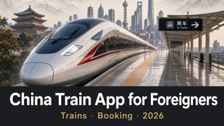 China Train App for Foreigners (2026): Trip.com + 12306 Step-by-Step
