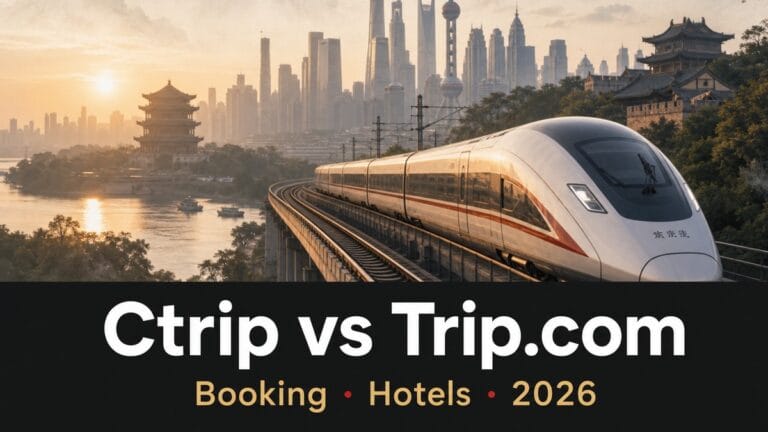 Ctrip vs Trip.com: Same Account & Same Company? (2026 China Travel)