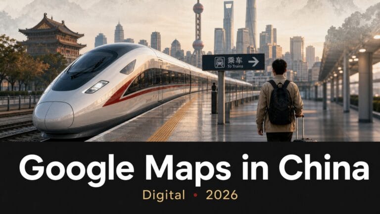 Google Maps in China (2026): What Works, What Breaks, and What to Use Instead