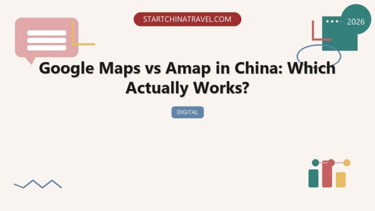 Does Google Maps Work in China? (2026 Amap vs Google)