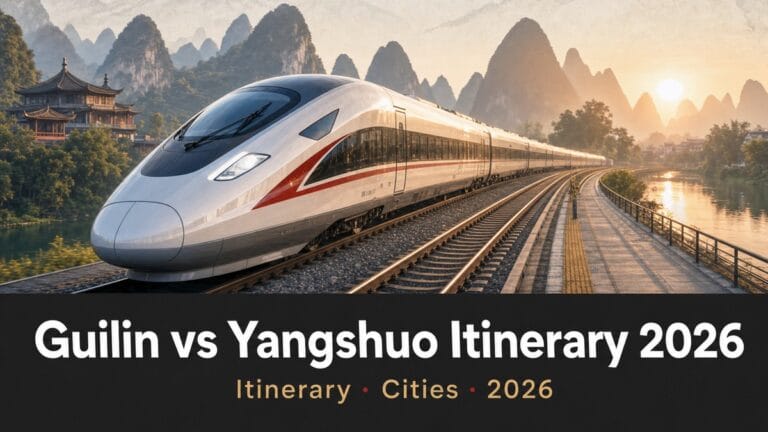 Guilin vs Yangshuo Itinerary 2026: The Strategic One-Way Route