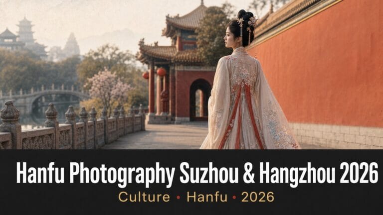 Hanfu Photography in Suzhou and Hangzhou (2026 Guide to Rentals & Photo Spots)