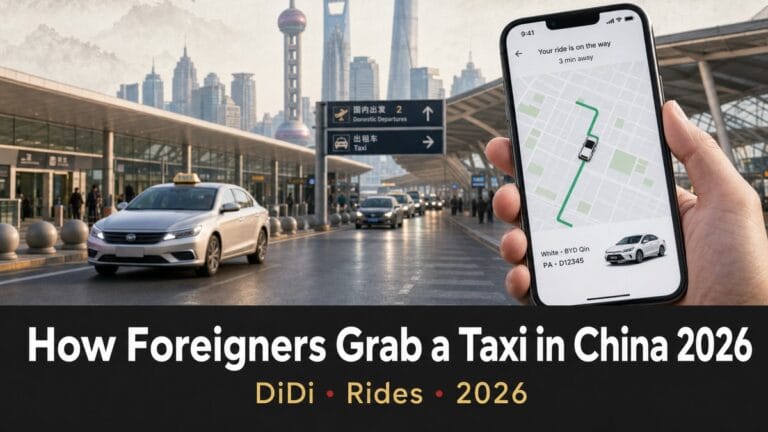 How Foreigners Grab a Taxi in China with DiDi ?