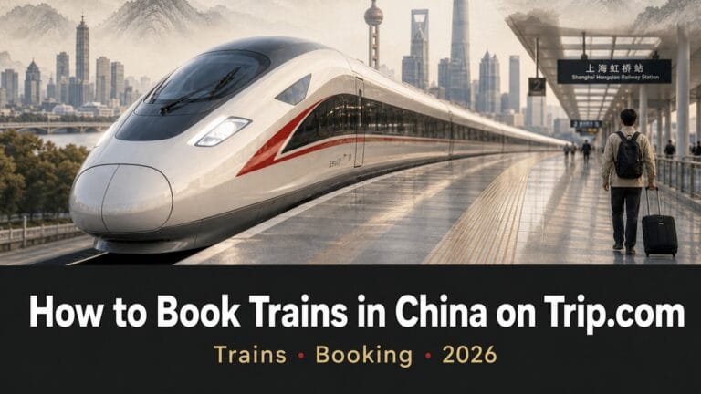 How to Book Trains in China on Trip.com: The 2026 Insider Guide