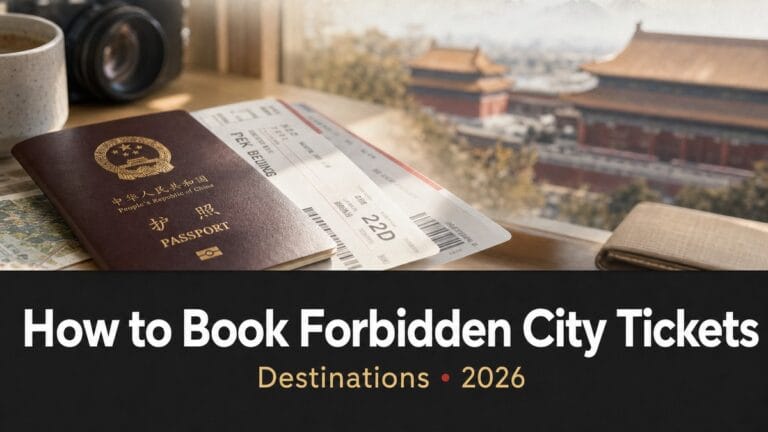 How to Book Forbidden City Tickets: Foreign Passport Guide
