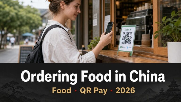 Ordering Food in China (2026): Master QR Menus & Meituan Delivery Guide