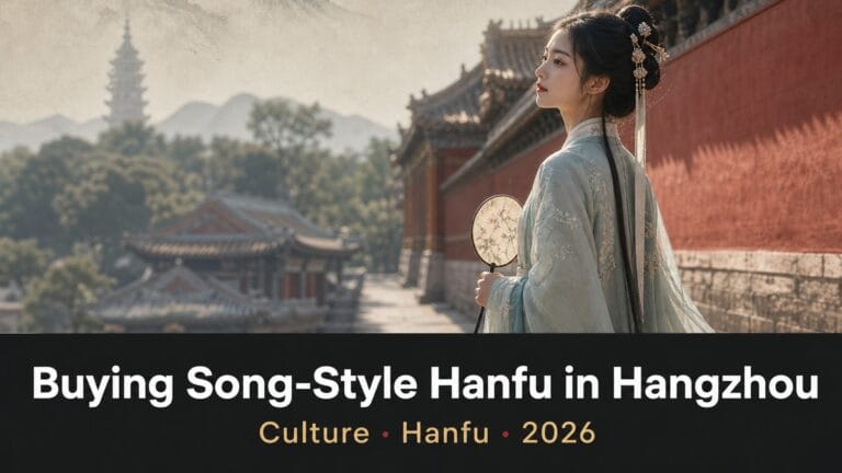 Buying Song-Style Hanfu in Hangzhou, China: Price Guide & What to Look For (2026)