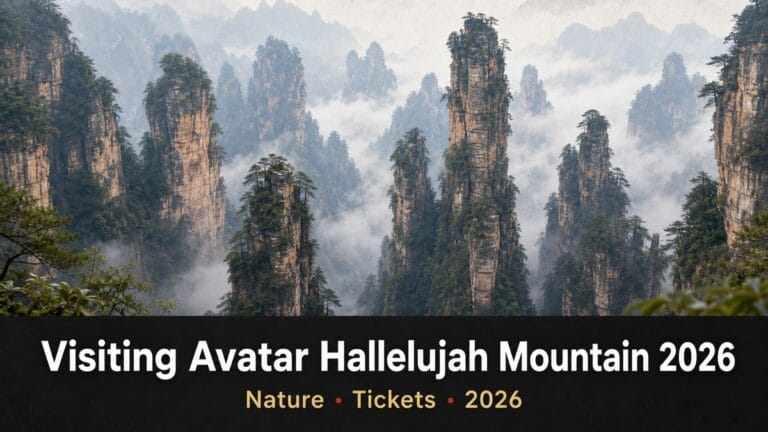 Visiting Avatar Hallelujah Mountain in 2026: Zhangjiajie Travel, Tickets & Logistics