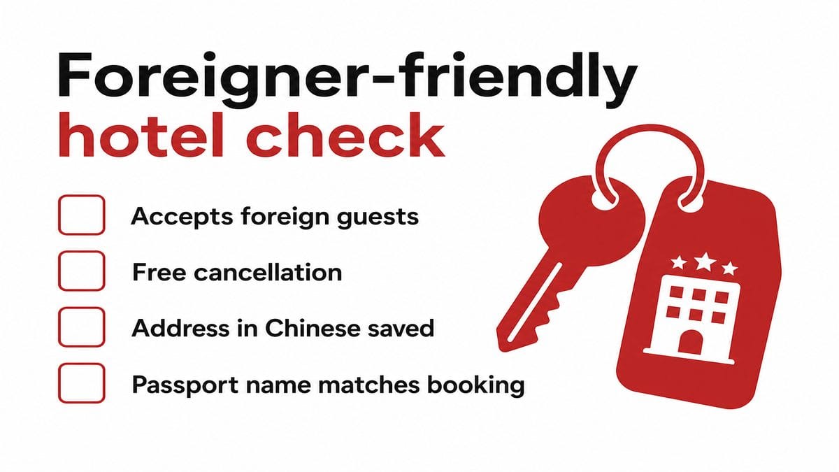 Foreigner-friendly hotel checklist before using coupon