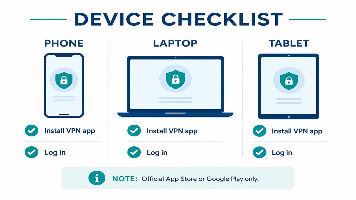 Apply VPN deal on all devices